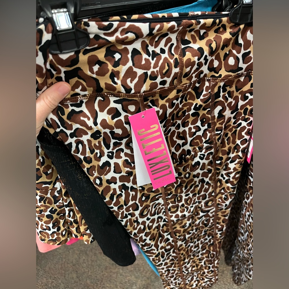 Lilly Pulitzer leopard pants
